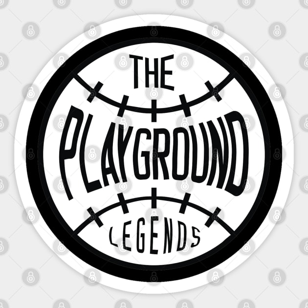 Playground Legends Baseball Logo Sticker by jonnyfastball